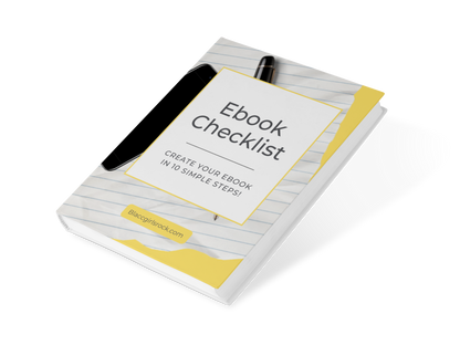 10 Step Ebook Checklist