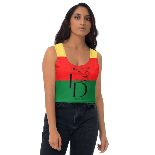 LionDem Yardie Crop Top