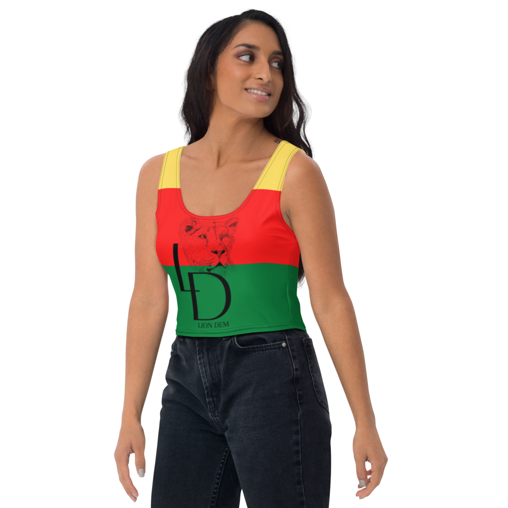 LionDem Yardie Crop Top