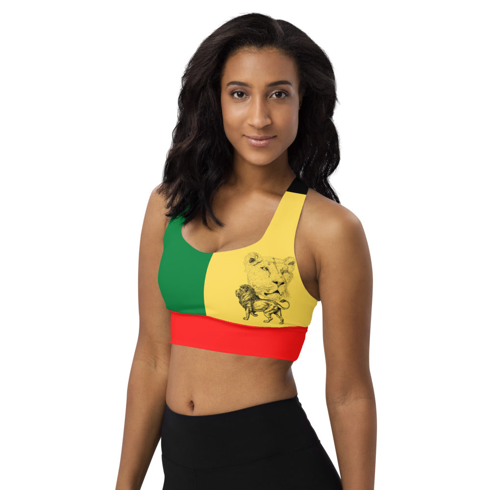 For The Culture LoinDem Fitted Sports Bra silhouette