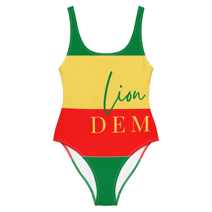 Dweet For Di Culture Yardie One-Piece Swimsuit