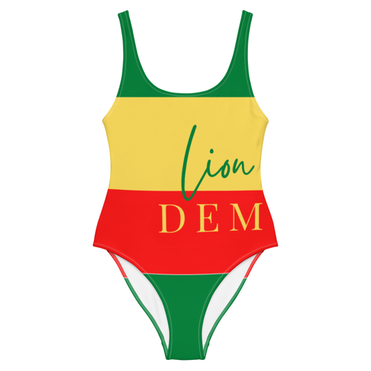 Dweet For Di Culture Yardie One-Piece Swimsuit