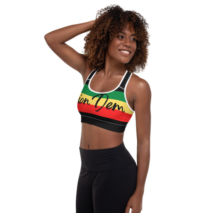 Culture Yardie Padded Sports Bra