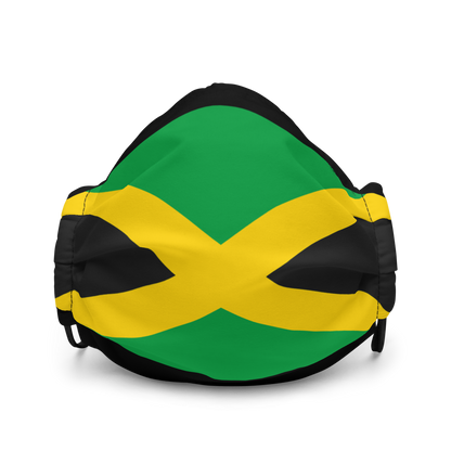 LionDem Yardie Jamaica Fitted Face Mask