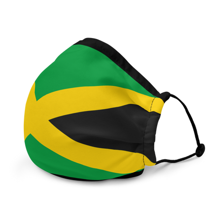 LionDem Yardie Jamaica Fitted Face Mask