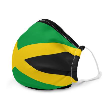 LionDem Yardie Jamaica Fitted Face Mask