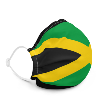 LionDem Yardie Jamaica Fitted Face Mask