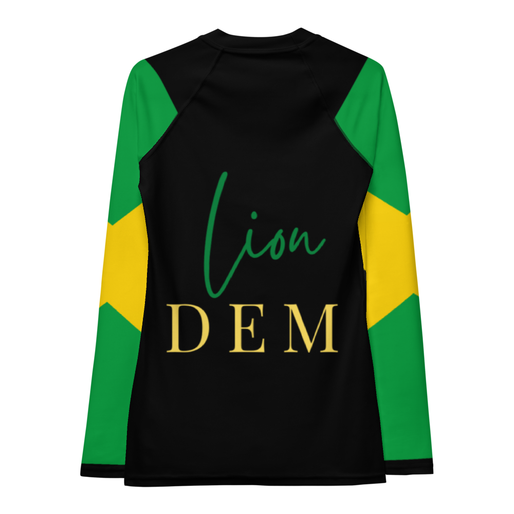 LionDem Yardie Women's Rash Guard