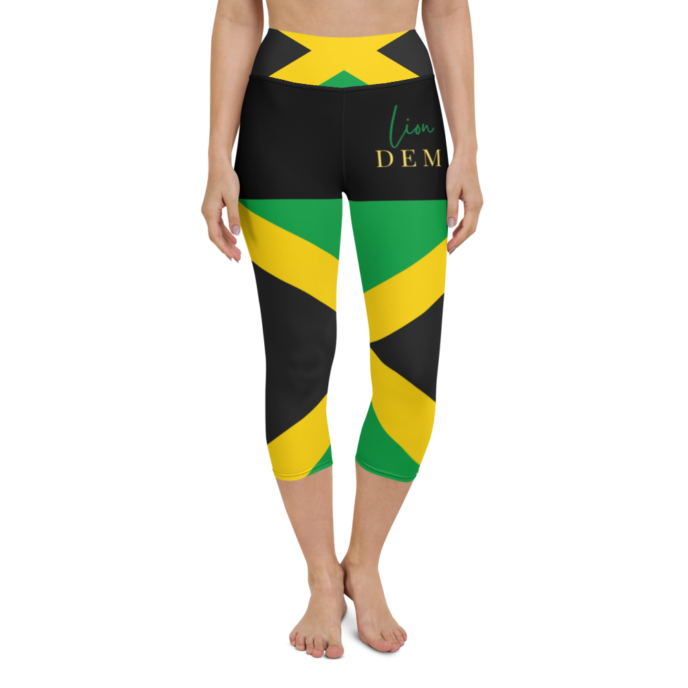 Yardie LioDem Yoga Capri Leggings