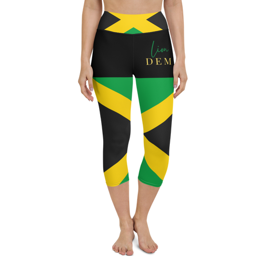 Yardie LioDem Yoga Capri Leggings