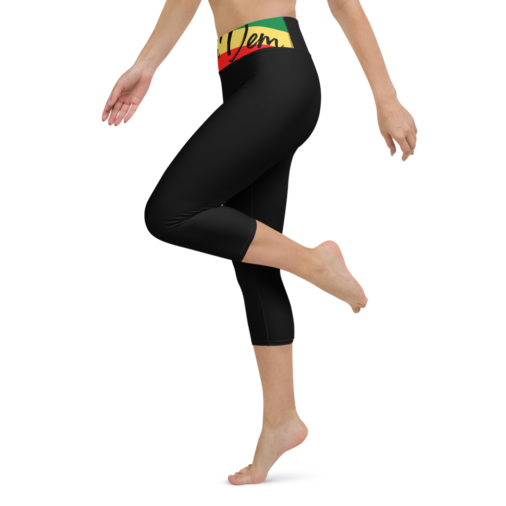 Yardie Yoga Capri Leggings