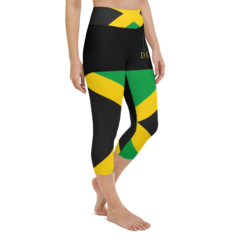 Yardie LioDem Yoga Capri Leggings