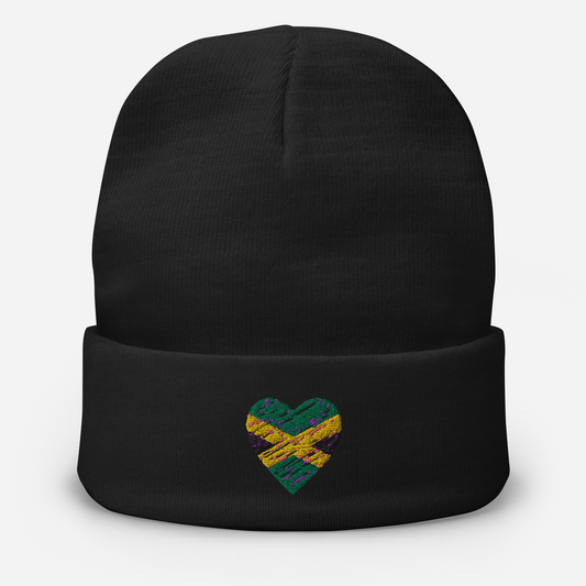 LionDem Embroidered Beanie