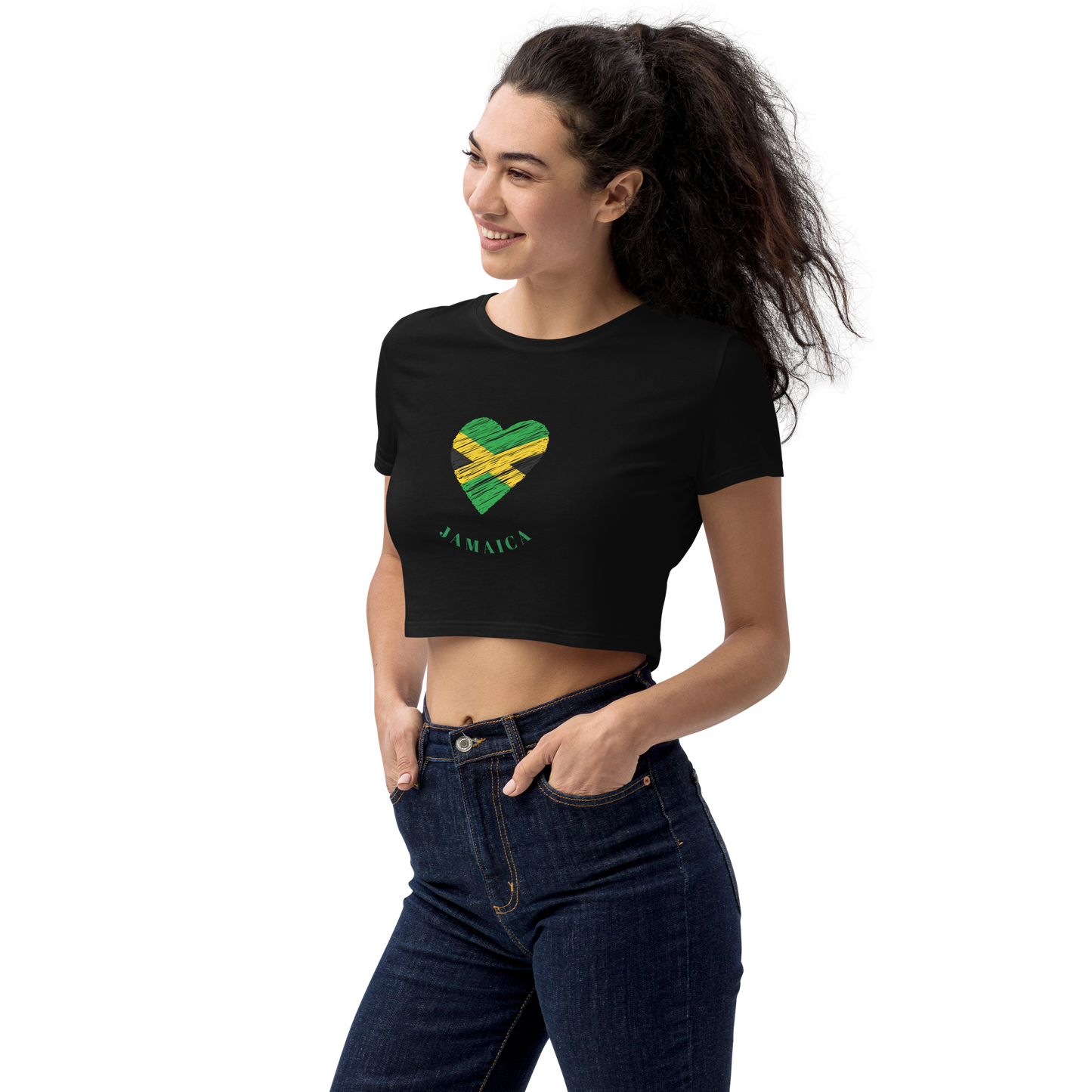 LiveLife To Di Fullest Yardie Crop Top