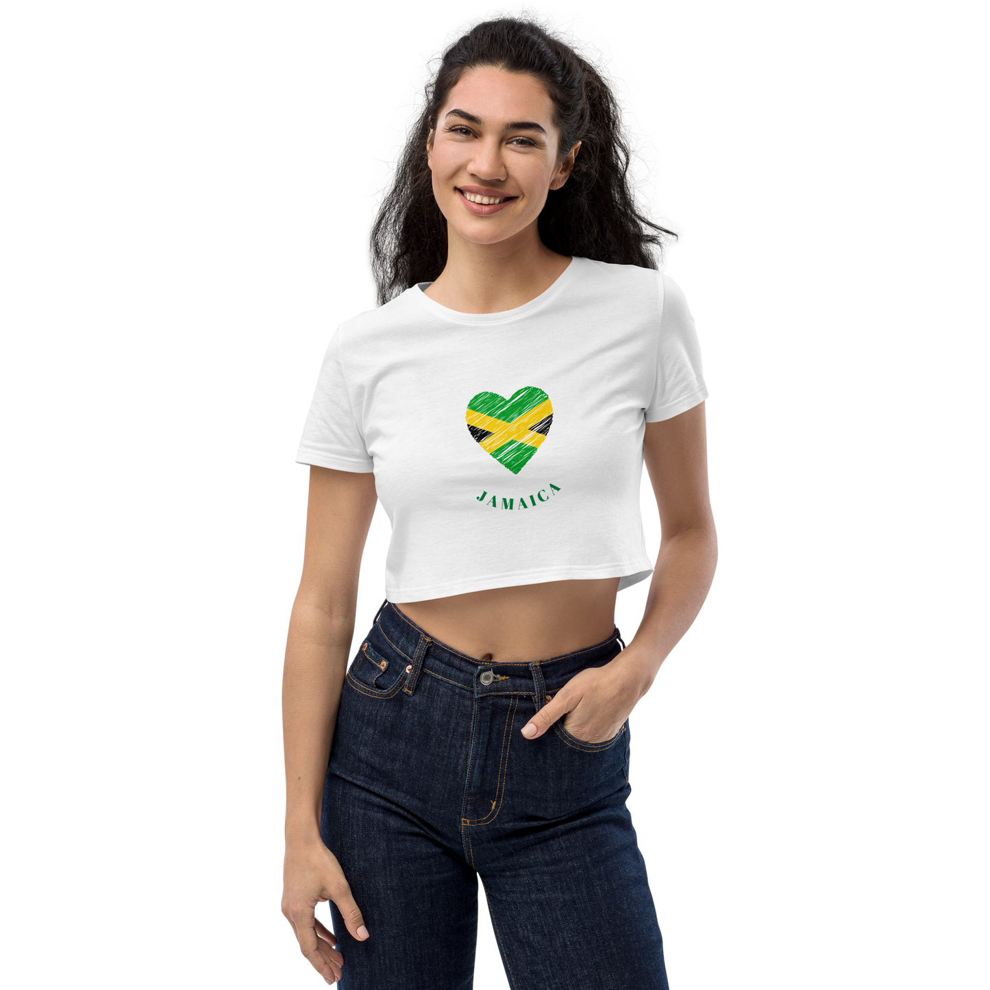 LiveLife To Di Fullest Yardie Crop Top