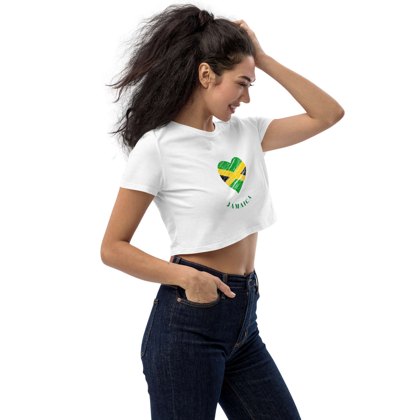 LiveLife To Di Fullest Yardie Crop Top