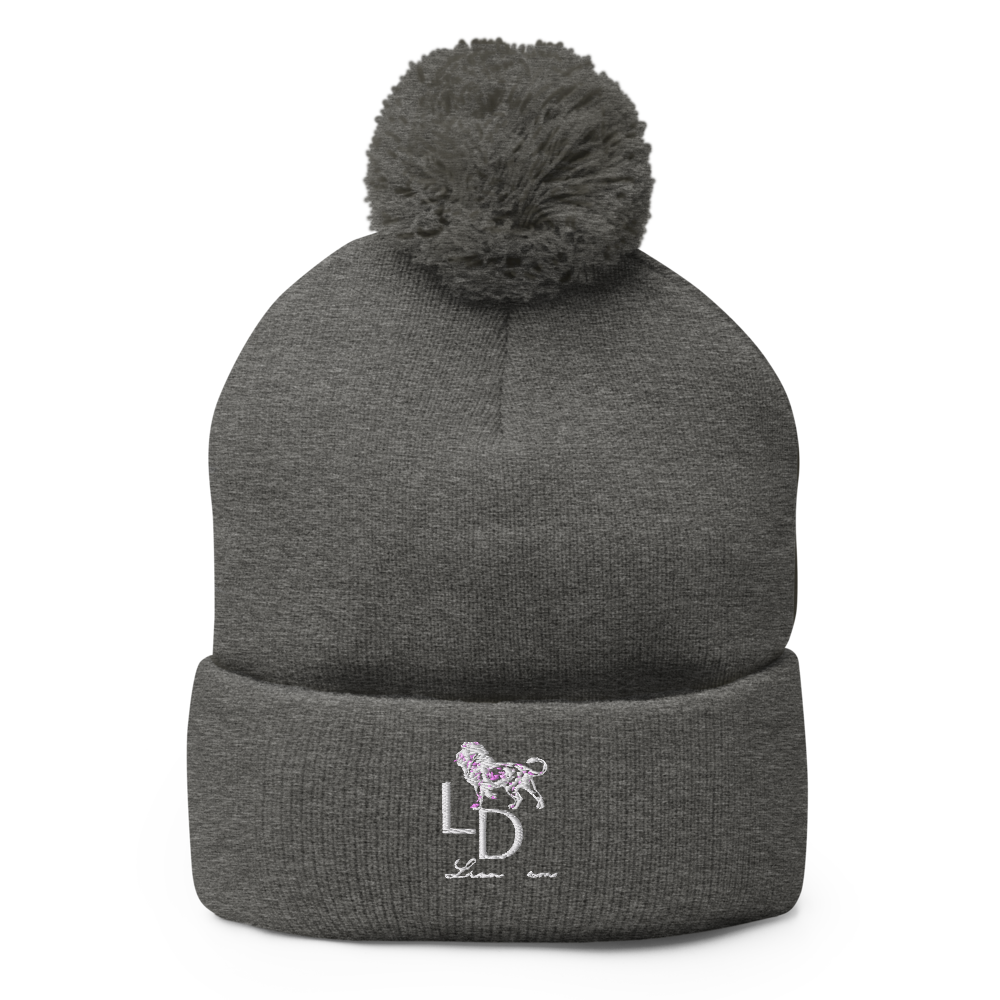 LionDem Pom-Pom Beanie