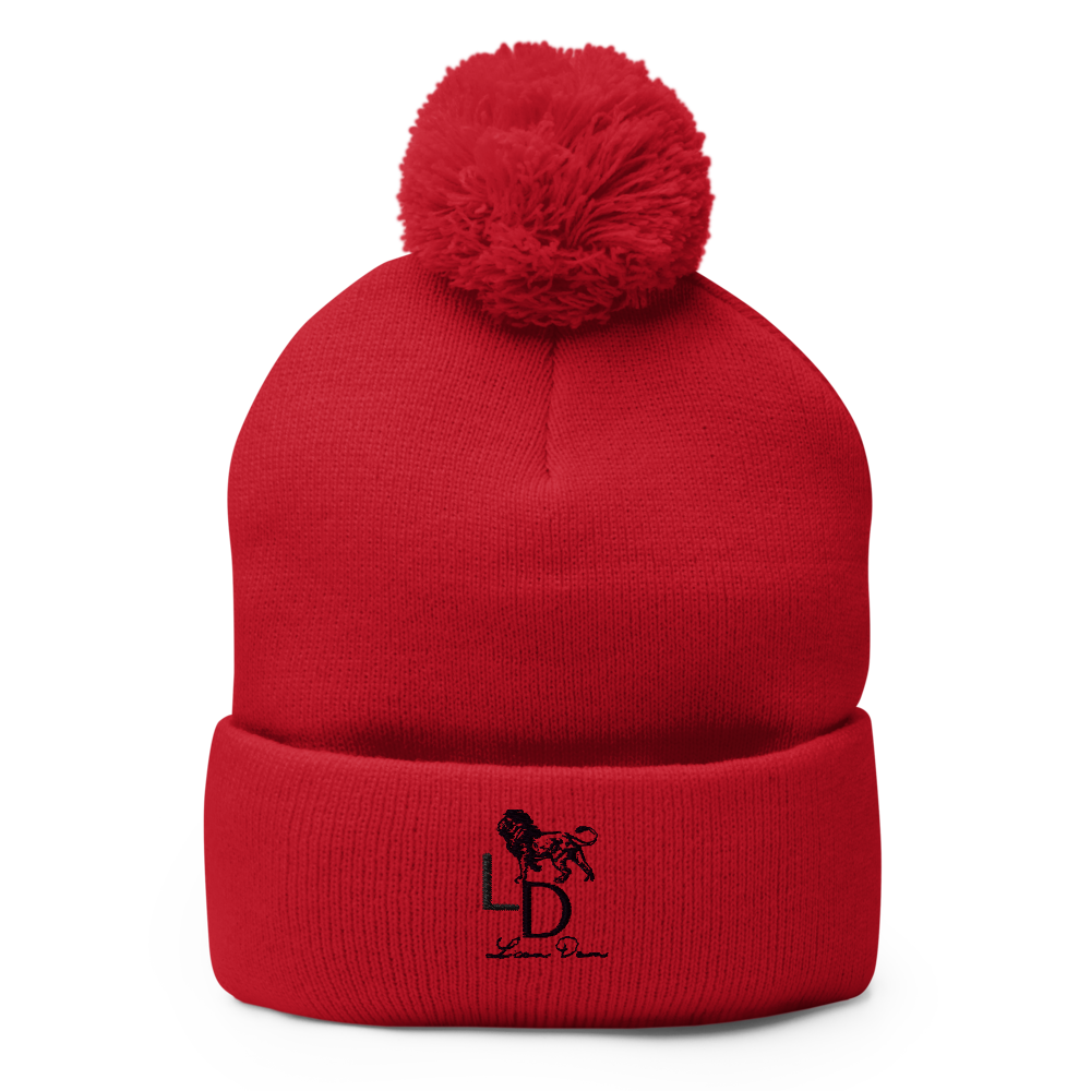 LionDem Pom-Pom Beanie