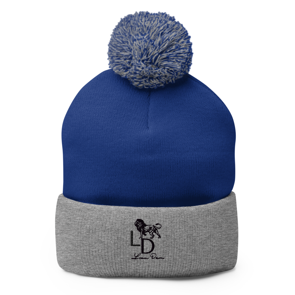 LionDem Pom-Pom Beanie