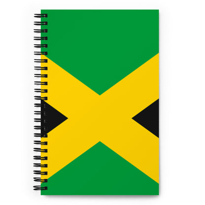 Jamaica Style Yard Yardie Spiral notebook