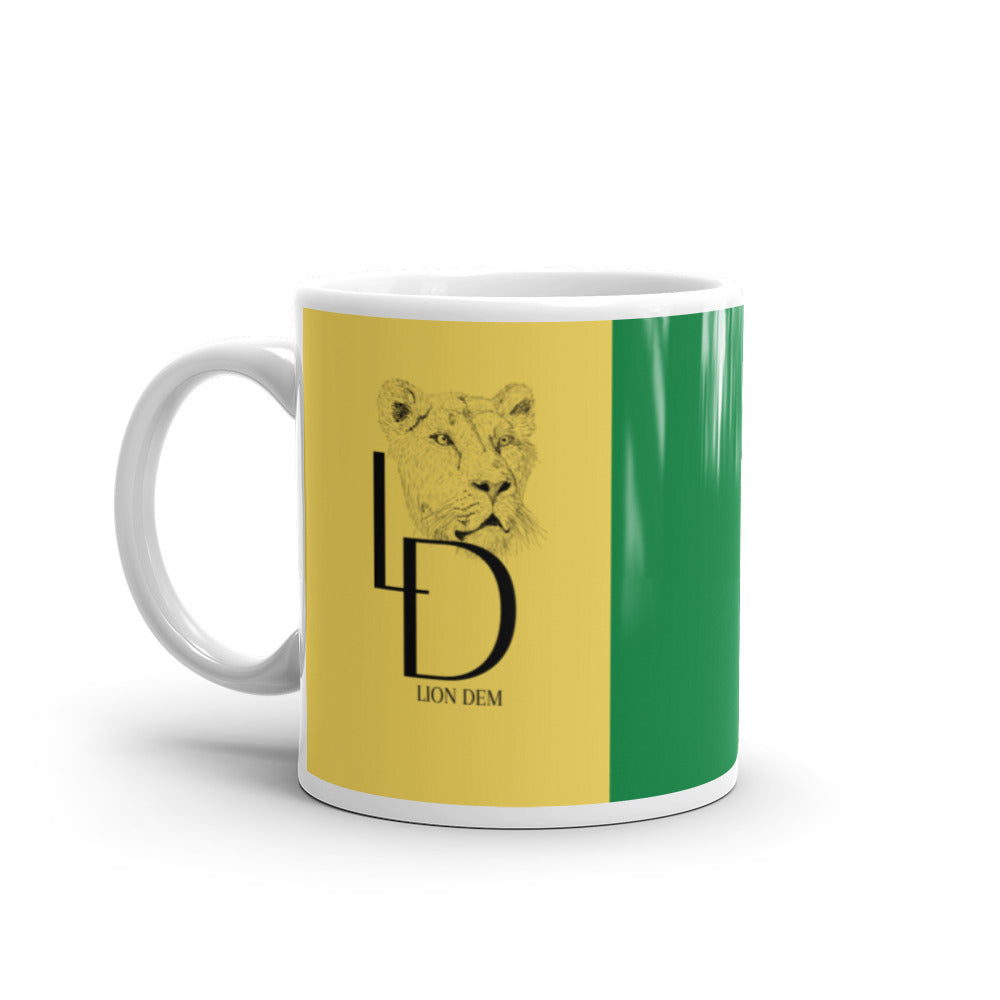 LionDem Indoors Office glossy mug